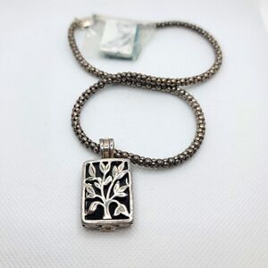 Silpada Sterling Necklace With Interchangeable Pendant